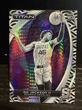 2023-24 Panini Spectra GG Jackson II #42 Titan Black and White Rookie RC