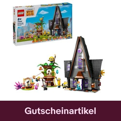 LEGO Despicable Me 75583 Familienvilla von Gru und den Minions Bausatz, Mehrfarb