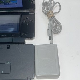 Nintendo 3DS Black Bundle W/ 2 Games Charger & Cradle Tested