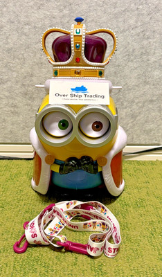 Minions Crown King Bob Popcorn Eimer Behälter Universal Studios Japan USJ