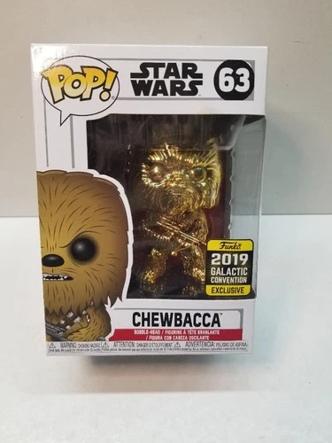 Funko Pop! Disney Star Wars Chewbacca 2019 Galactic Convention Exclusive # 63