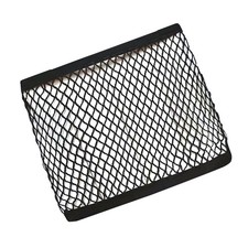 wipcowi Car Seat Net, Nylon Mesh Storage Pouch, High-capacity Adjustable Stra...