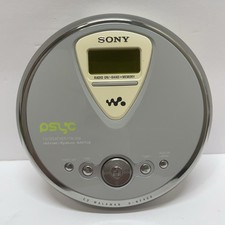 Sony Psyc CD Walkman D-NF400 Portable ATRAC3 MP3 FM AM Weather Discman TESTED