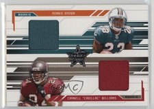 2005 Leaf Rookies & Stars Dual Rookie Jersey Cadillac Williams Ronnie Brown 0z4u