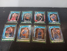 8 NBA Basketball Rated Rookies Green Laser Parallels Lot