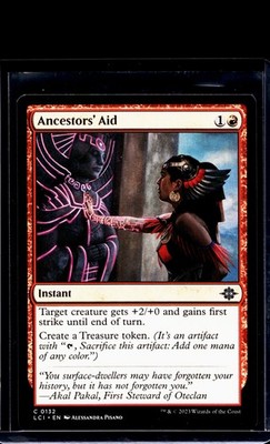 2023 MTG Magic the Gathering LCI Lost Caverns of Ixalan #132 Ancestors Aid
