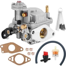 Carburetor Assembly kit for 4-Stroke 15hp Manual Start Outboard Motor Boat Eng