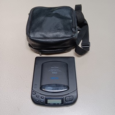 Lenoxx Sound CD-51 Programmable Compact Disc Player W/Leather Case Works Great