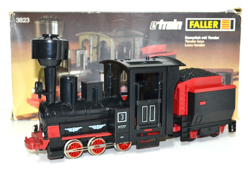 FALLER E-Train/Spur 0 - Dampflok mit Tender / Nr. 3823 | Zustand: Gebraucht