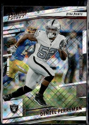 2022 Panini Prestige Denzel Perryman Xtra Points Diamond Parallel #177 Raiders