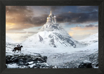 Forgotten World Saint Basils Gerahmtes Wandbild Poster Leinwanddruck Bild