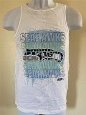 New Seattle Seahawks Youth Size M Medium White Shirt