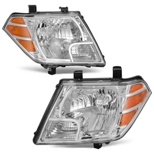 AUTOSAVER88 Headlight Assembly Compatible with 2009-2021 Frontier 09-21 Chrom...