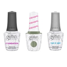 Gelish Foundation & Top It Off with "So Check It" Gel Polish