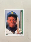 KEN GRIFFEY JR. ROOKIE 1989 UPPER DECK BASEBALL CARD #1 SEATTLE MARINERS