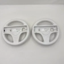 Nintendo Wii Steering Wheel Controller Accessories Lot of 2