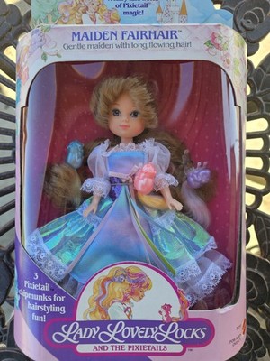 NEW Vintage 1986 Lady LovelyLocks and the Pixietails Maiden FairHair Doll Nrfb