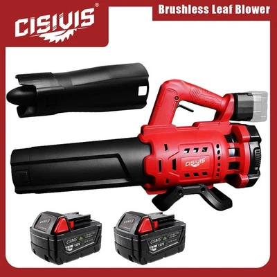 CISIVIS Brushless Blower For Milwaukee M18 18V Cordless Variable Speed Blower 520CFM