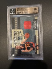 2009 TIMELESS TREASURES NBA STEPHEN CURRY ROOKIE PATCH /100 #6 BGS 10 Pristine