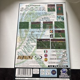 Olympic Soccer - Sega Saturn - UK PAL - Complete 