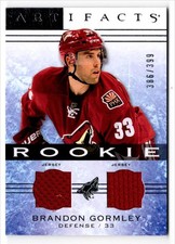 2014-15 Upper Deck Artifacts Jersey / Silver Brandon Gormley Rookie Jersey