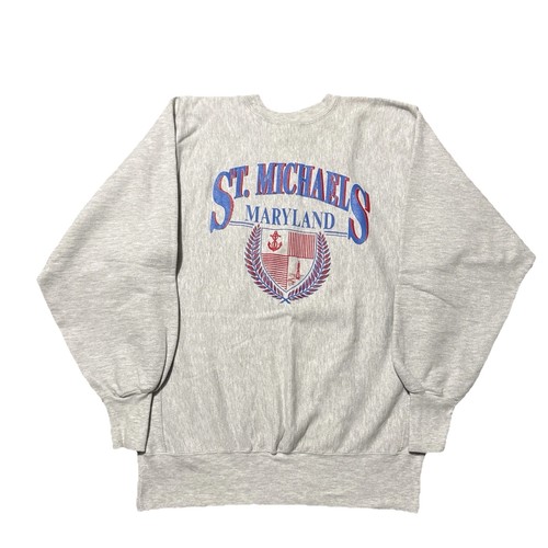 Vintage 90s Champion Reverse Weave Sweatshirt St. Michael’s Maryland Size XXL