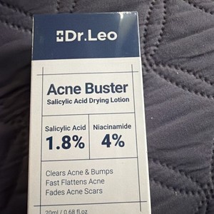 New/Sealed Dr.Leo Acne Buster Salicylic Acid Drying Lotion for Face Acne Scars
