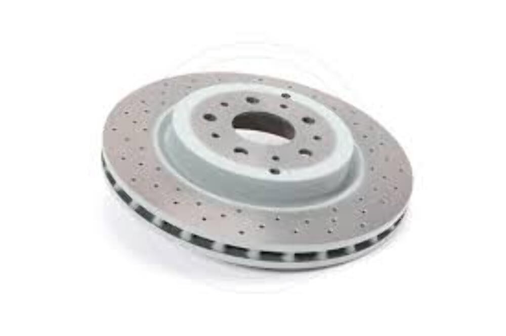 New Genuine Maserati Rear Brake Disc Rotor Drilled (2007-2020) OE 228411