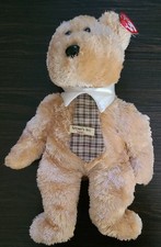 TY Beanie Buddy DAD-e Tan Teddy Bear - 2003 MWMT'S in Tag Protecter 9720