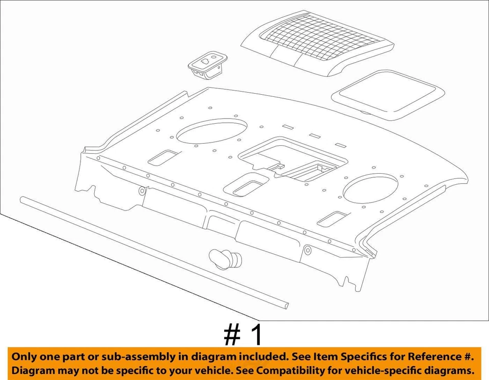 Se adapta a Chevrolet Malibu 2014 moldura 23103370 - nuevo fabricante de equipos originales 23103370 Foto 3 de 3
