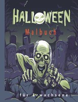 Halloween Malbuch Erwachsene 50 Malseiten Gruselig Lustig Entspannung