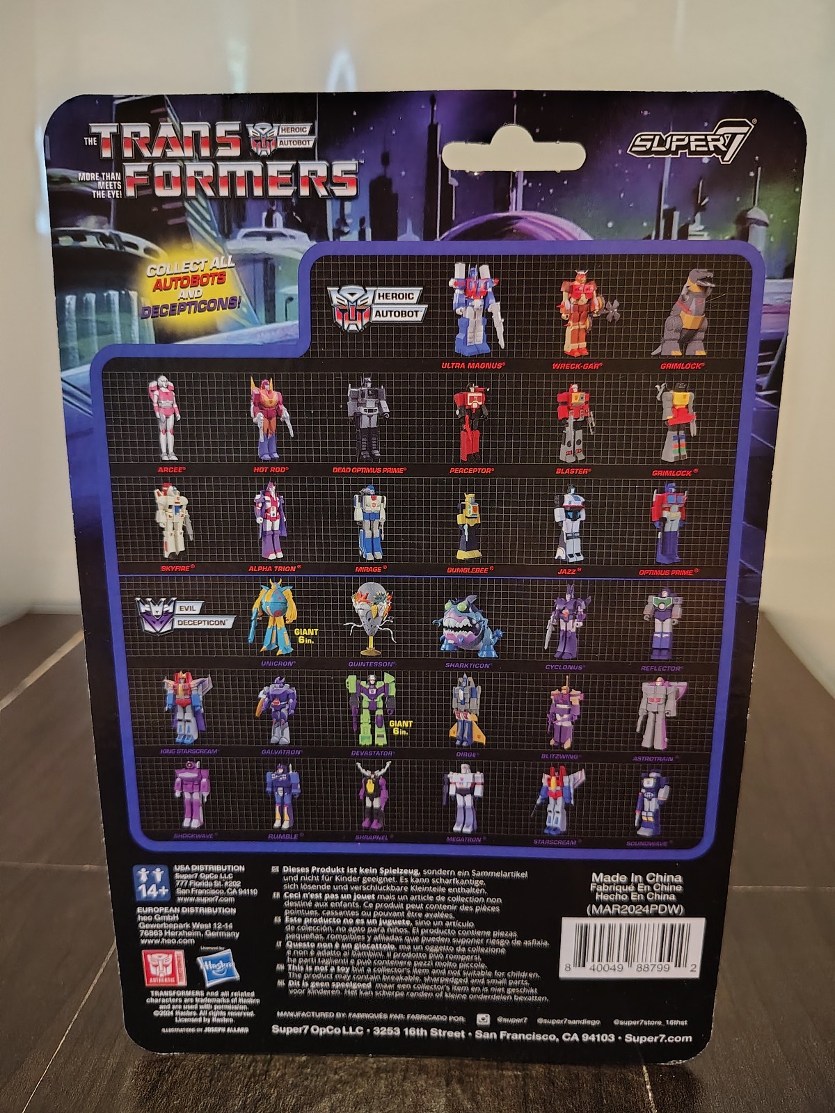 You Pick ~ Updated 4/23 ~ Super7 ReAction Figures ~ Godzilla, Disney, Music, 80s