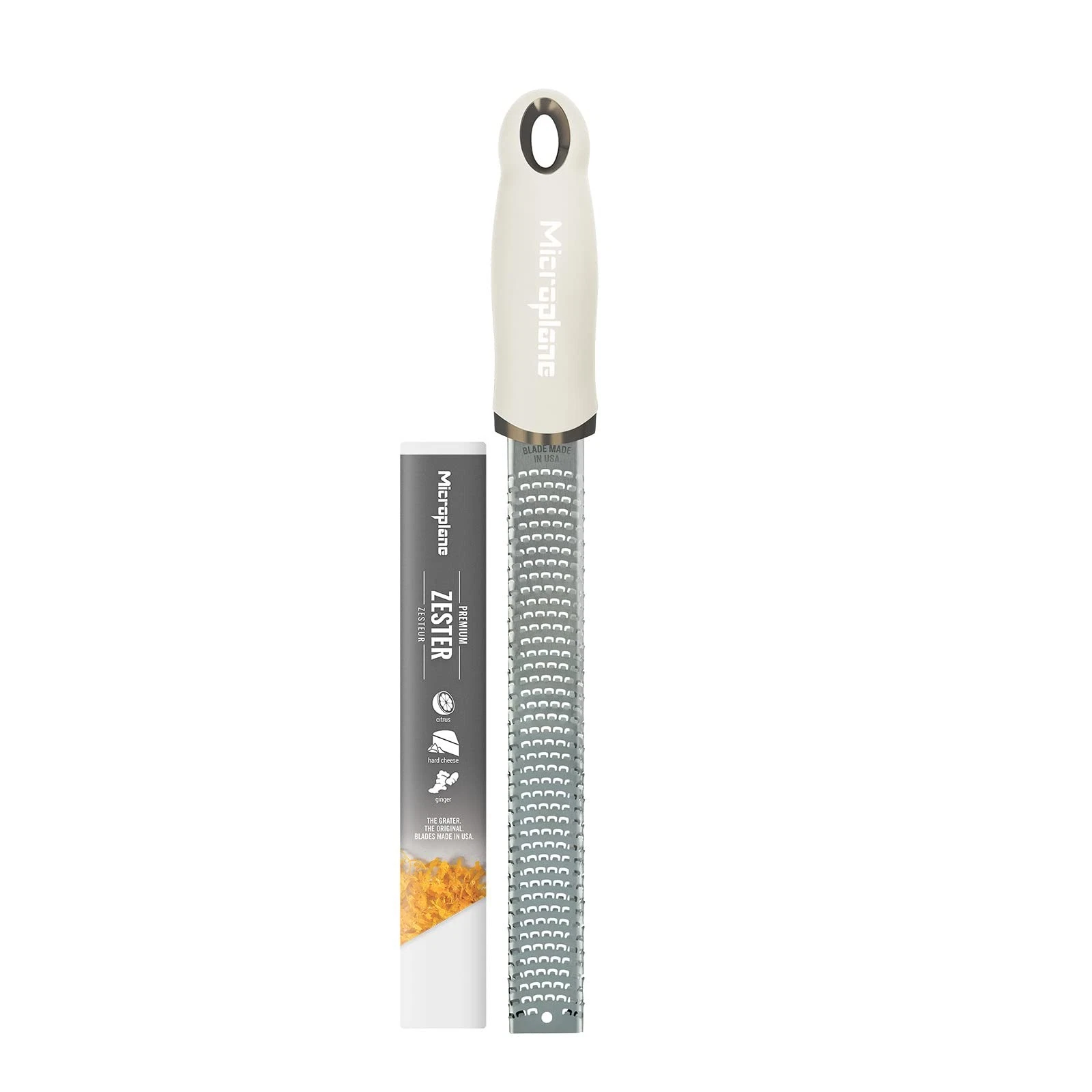 Microplane Zester Grater in Cashmere Beige for Citrus Fruits, Hard Cheese, Ginge
Opens in a new wind