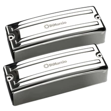 DiMarzio Colossal 5-String Soapbar Bass pickup set - nickel