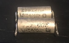 Sprague Vitamin Q Vintage 0.1uf 0.1mfd 100V PIO Audio capacitor NOS