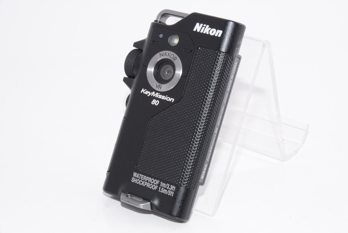 N.MINT] Nikon Key Mission 80 wearable action camera black