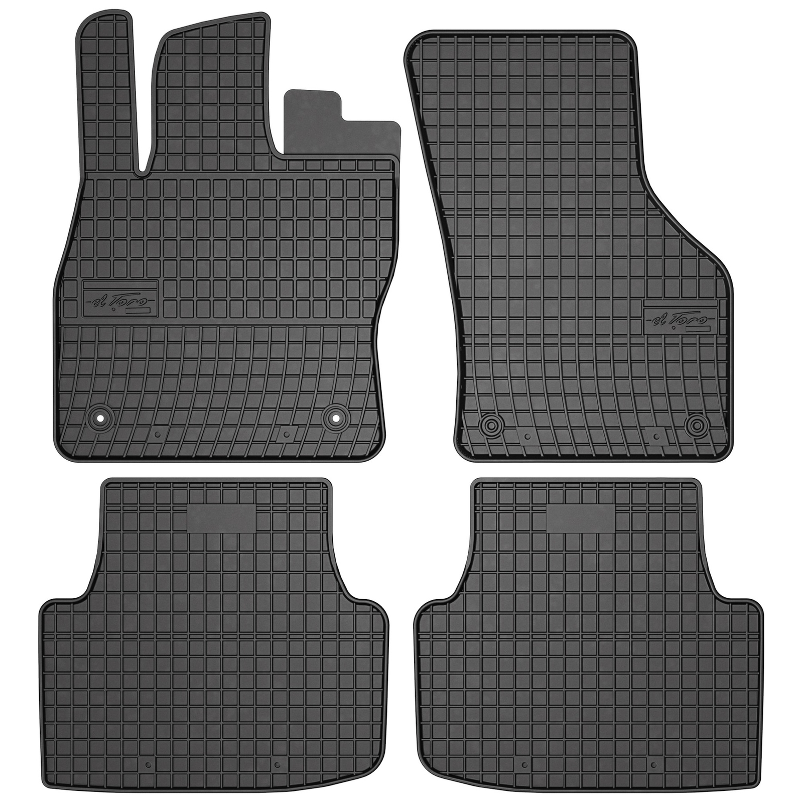 Tapis de voiture Cupra Formentor imperméable en caoutchouc robuste Frogum El Toro antidérapant