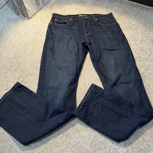 Standard Fit Straight Denim Jeans Size 