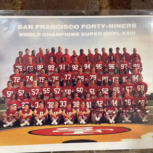 San FRANCISCO 49ERS SUPER BOWL CHAMPIONS 8x10 TEAM PHOTO Lot (3) MONTANA RICE - Picture 2 of 4