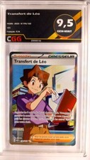 Carte pokemon Transfert de Léo FRANCAIS CGG 9.5 Gem-Mint 151 194/165 23040116