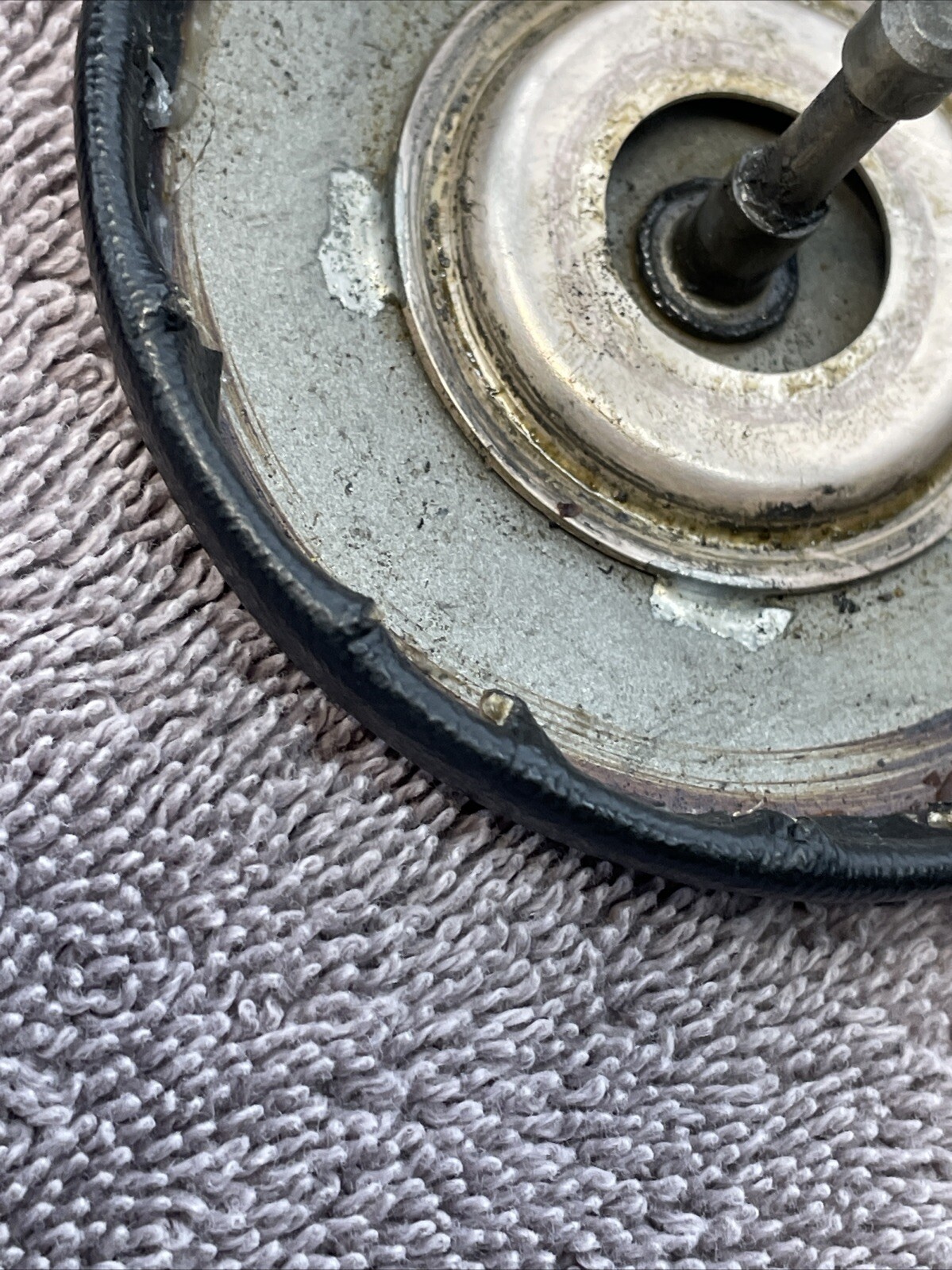 1982 Rolls-Royce Horn Button Black Vinyl.