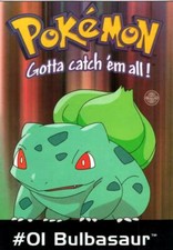 Pokemon Prima Generazione  - Cartoline Vintage Bulbasaur e Ivysaur