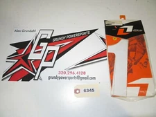 ONE Industries - NEW NOS 7" White Number Decals # 1 3 Pack - CPS NU7W