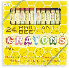 OOLY, Natural Beeswax Crayons, Set of 24 (133-50)