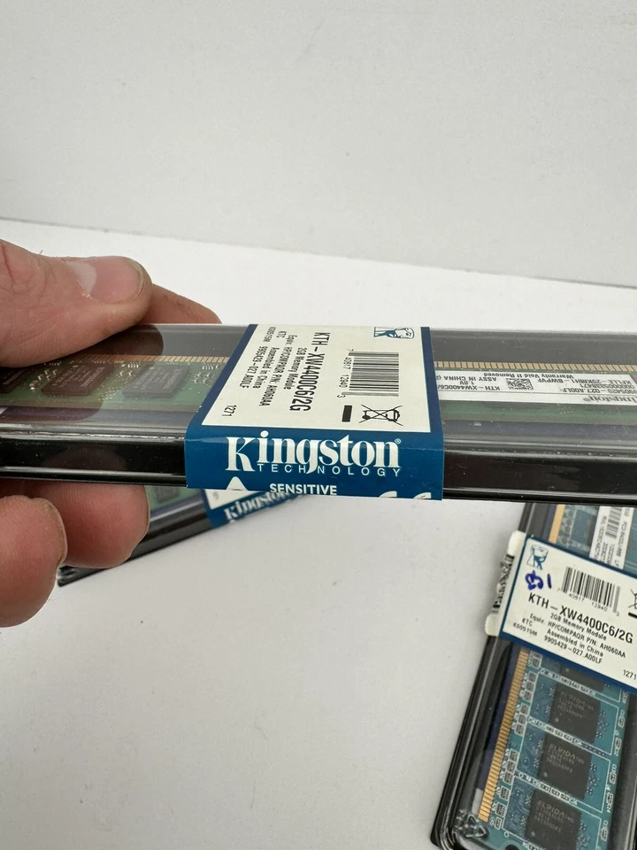 5x Kingston KTH-XW4400C6-2G Memory Module - 1GB To 2GB - Image 3 of 3
