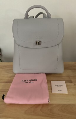 Kate Spade Black and Gray Leather Backpack NWOT supple leather! Feels amazing! kate spade new york Backpack Gray Bags & Handbags for Women  main image 4