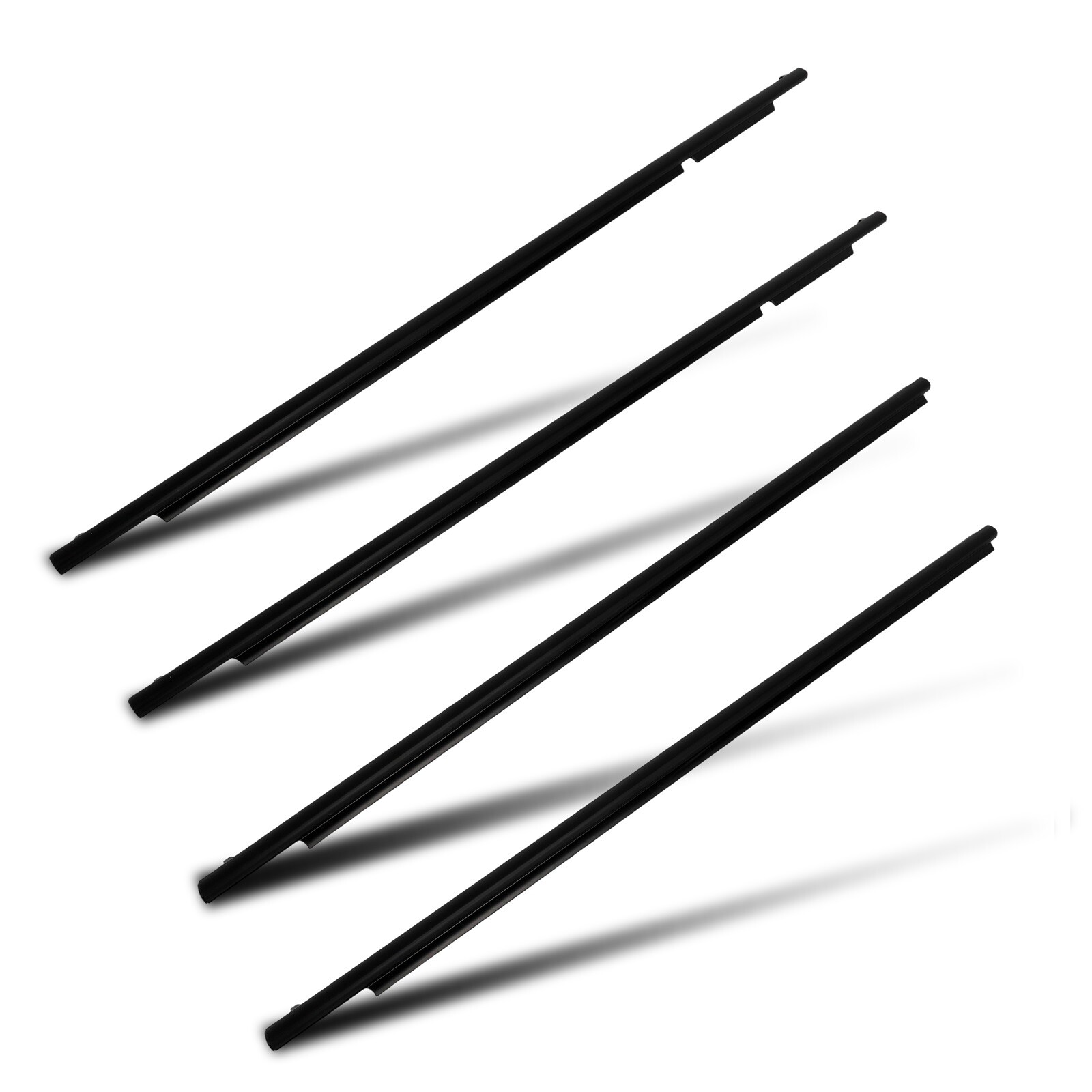 4Pcs Door Belt Molding Weatherstrip for Scion xB 2008 2009 2010 2011 2012-2015