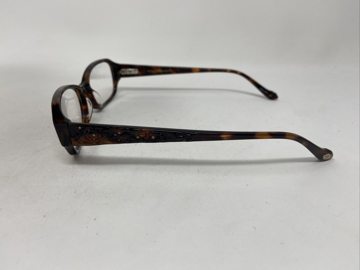LULU GUINNESS L837 TORTOISE 51/16/140 FLEX HINGE EYEGLASSES 