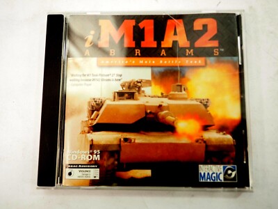 M1A2 Abrams Interactive Magic  Windows 95 PC CD Rom 1998