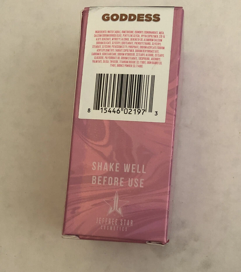 NEW JEFFREE STAR COSMETICS  Liquid Frost, GODDESS 1 oz - Image 3 of 4